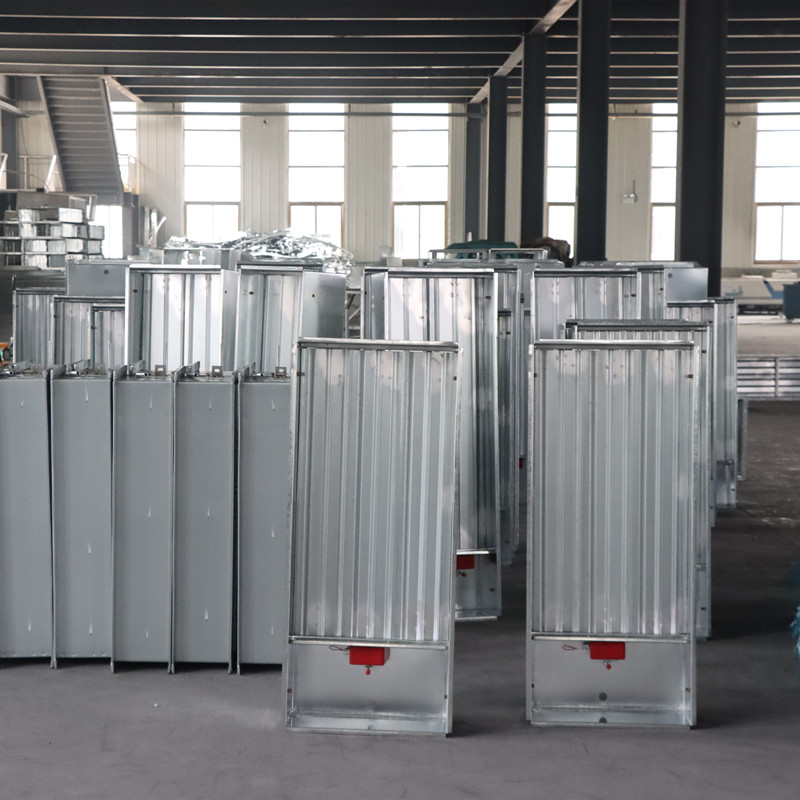 Smoke exhaust valve, smoke exhaust fire damper, multi-leaf smoke exhaust outlet (air supply outlet)