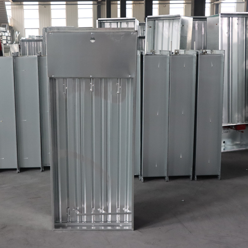 Multi-leaf ventilation regulating valve